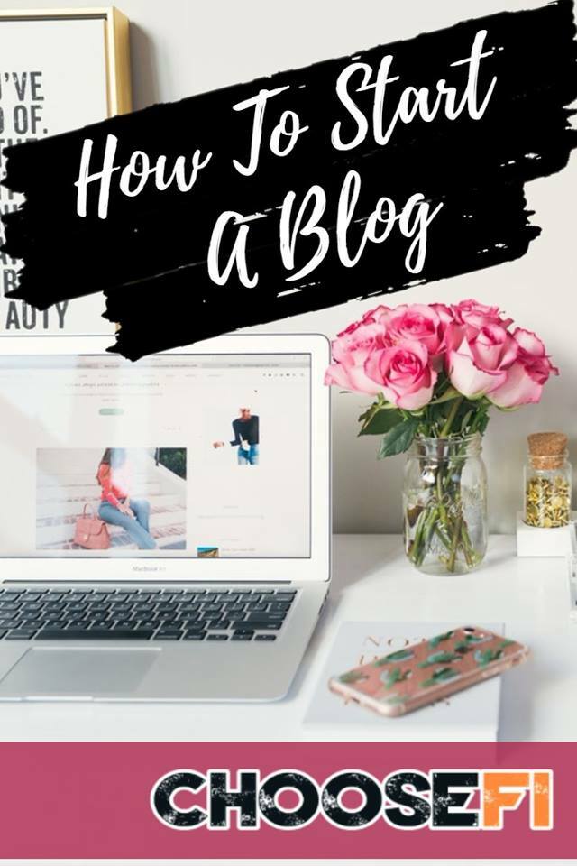 How to start a blog Pin