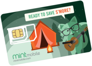 An image of a Mint Mobile mini-SIM Card