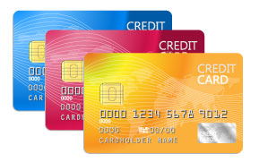 3 Generic Credit Cards