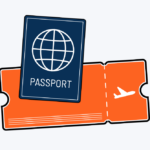Plane Ticket and Passport